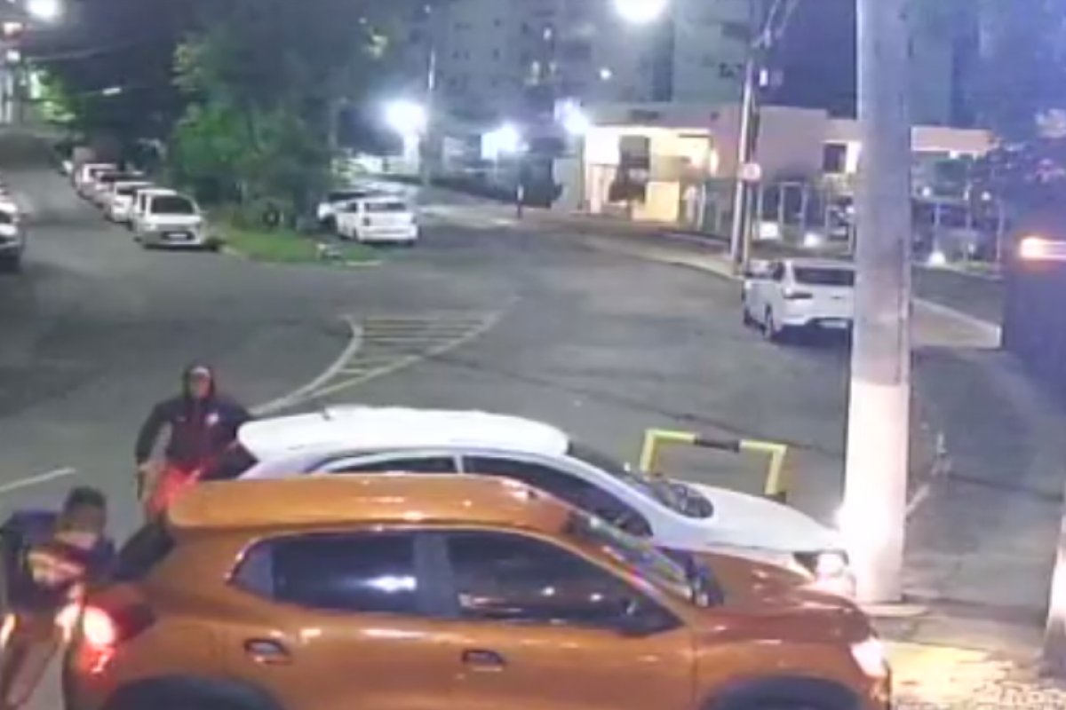 Vídeo: motorista reage a assalto e consegue escapar no bairro da Pituba, em Salvador