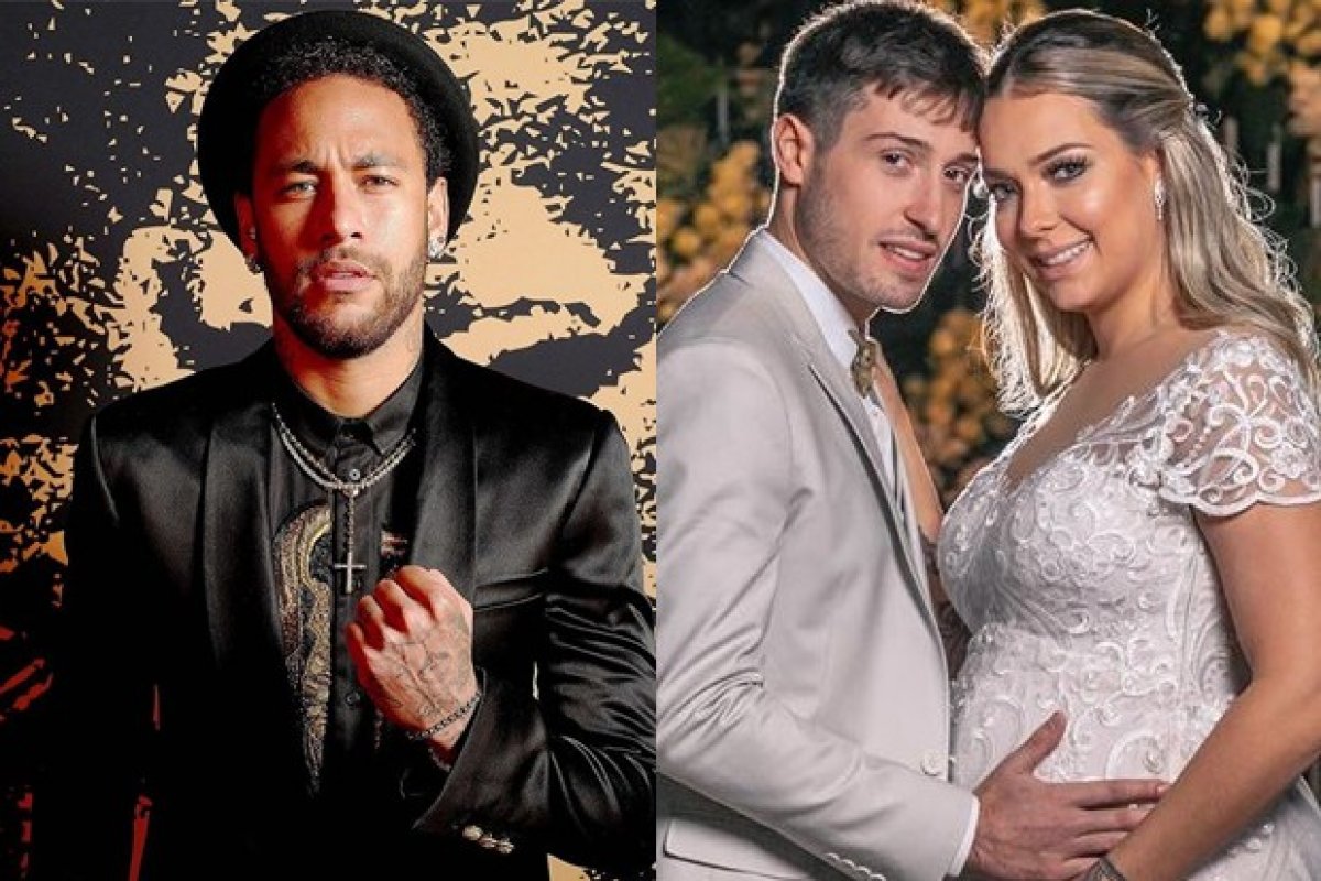 Ex de Neymar se casa e jogador envia mensagem