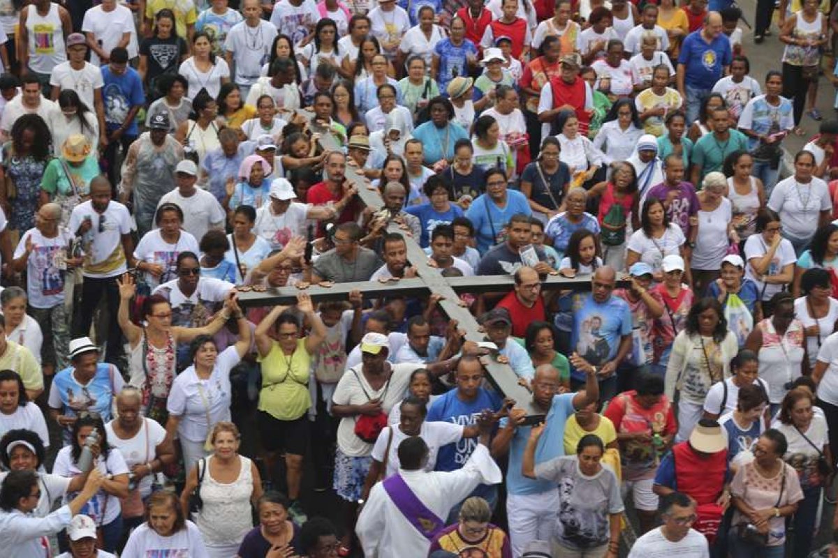 200 mil pessoas são esperadas durante a Caminhada Penitencial em Salvador