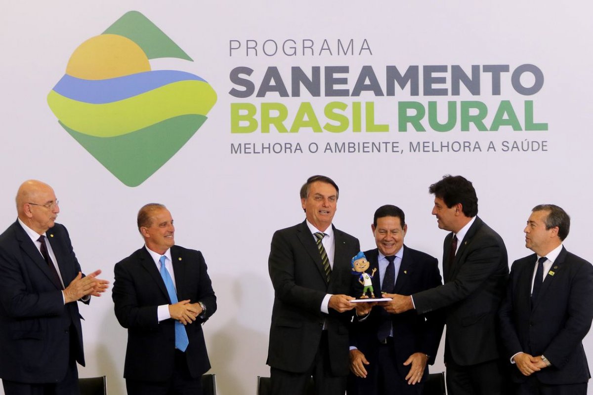 Governo lança programa Saneamento Rural Brasil