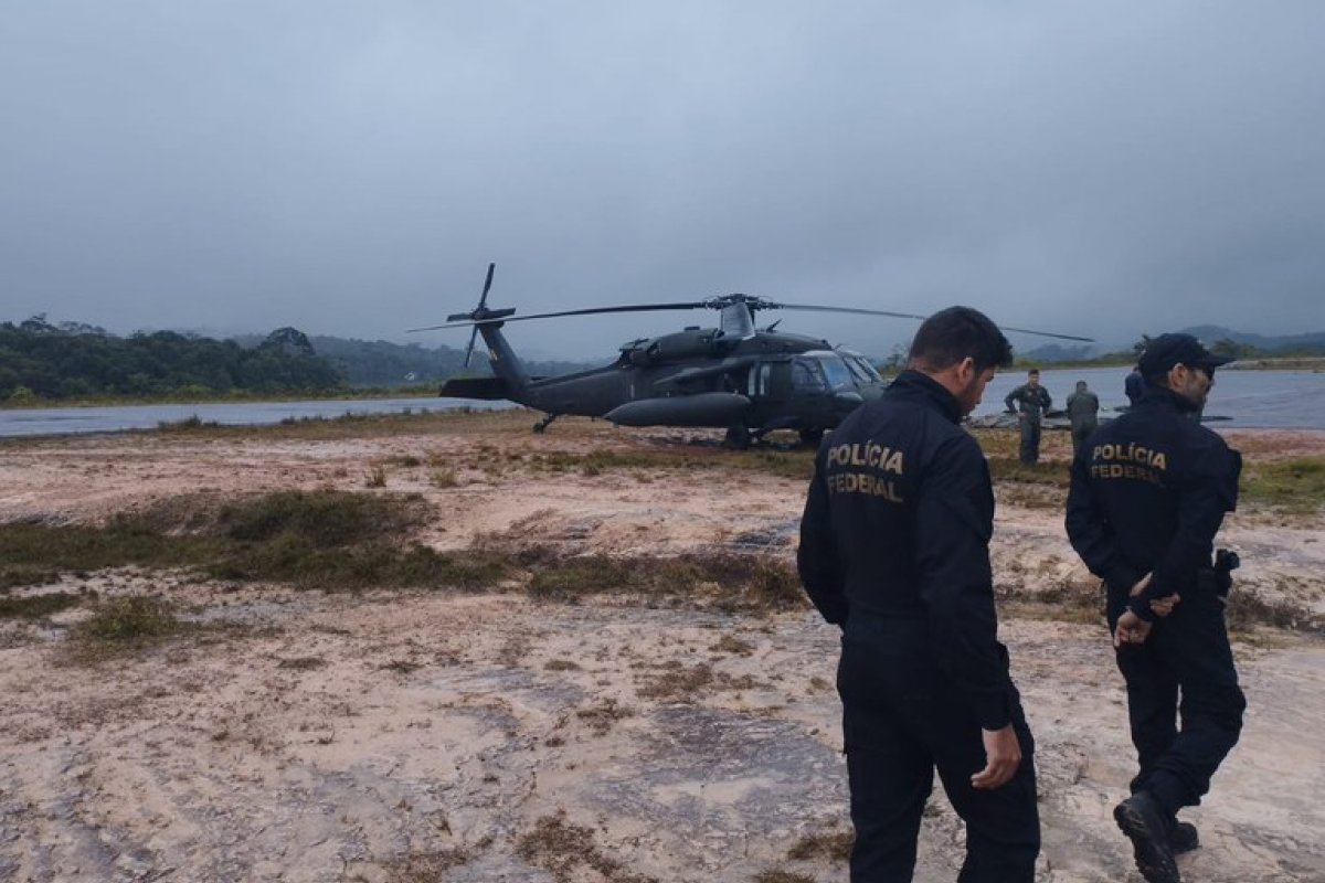 Polícia Federal resgata na Terra Indígena Yanomami menor desaparecida