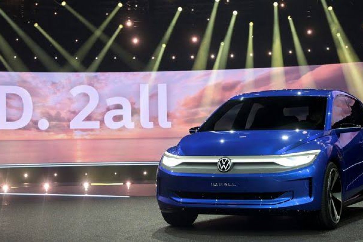 ID.2ALL: Volkswagen mostra substituto do Golf com motor eletrico