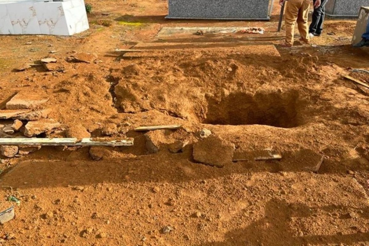 Polícia Civil diz que corpo de Lázaro Barbosa está intacto após violação de túmulo