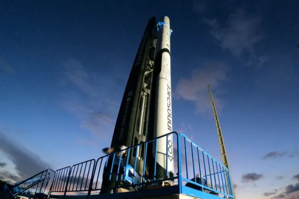 Foguete sul-coreano é lançado da base de Alcântara no Maranhão
