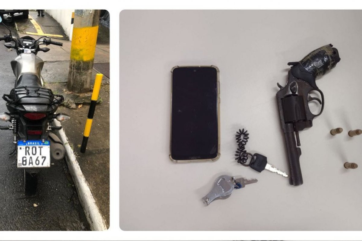 Dois assaltantes são presos no bairro do Imbuí, em Salvador