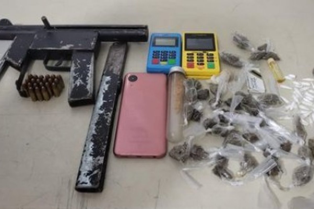 Submetralhadora é encontrada no bairro de Santa Mônica, em Salvador