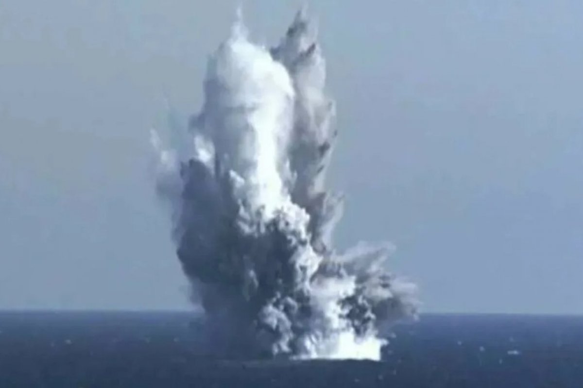 Coreia do Norte diz ter testado drone submarino de ataque nuclear