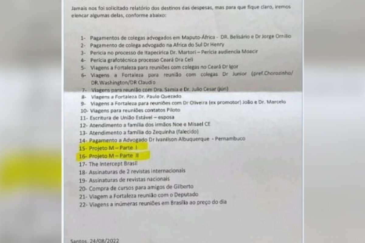 Documentos encontrados pela PF indicam que site The Intercept Brasil recebeu pagamentos do PCC