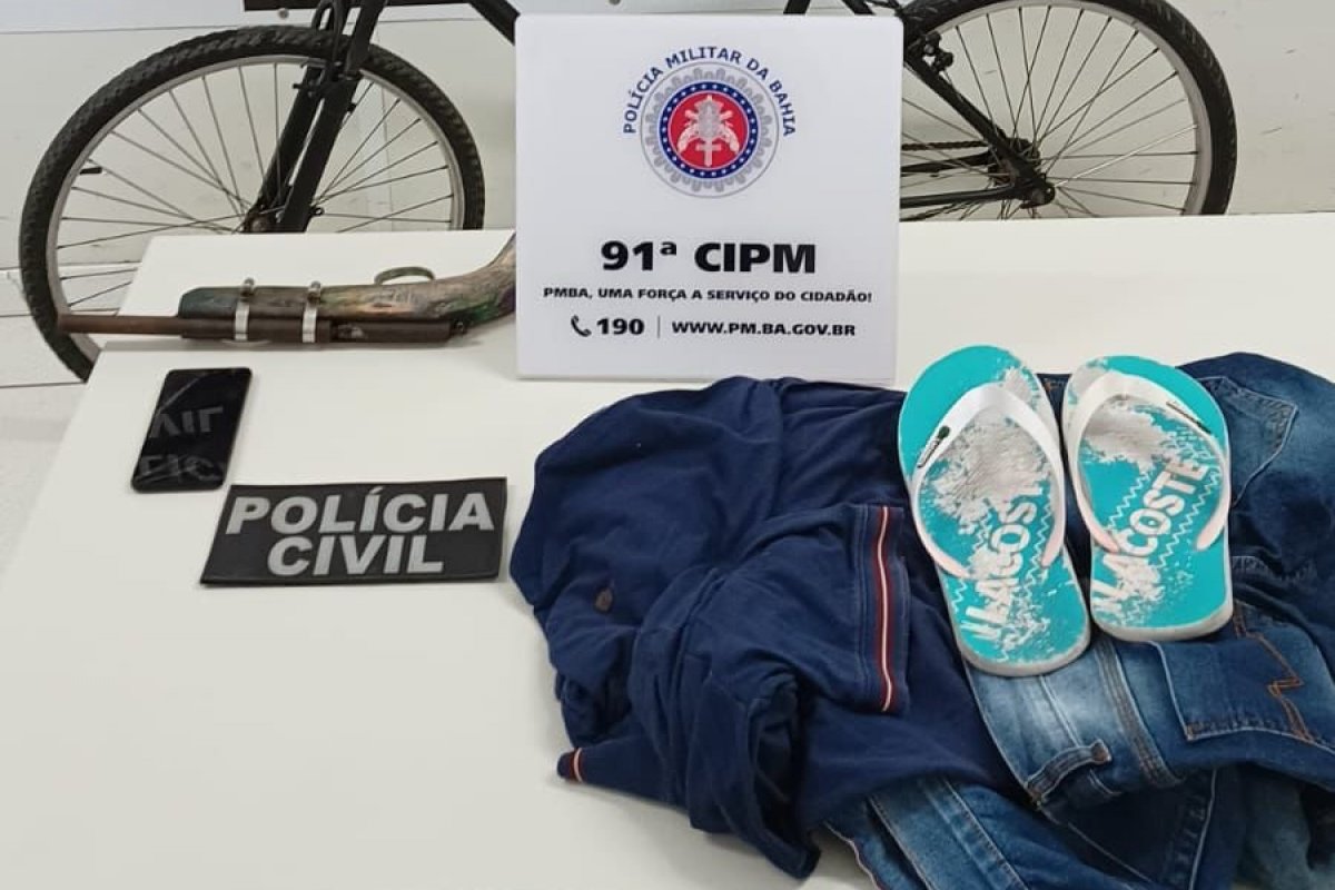 Suspeito de homicídio é preso em Capim Grosso (BA)