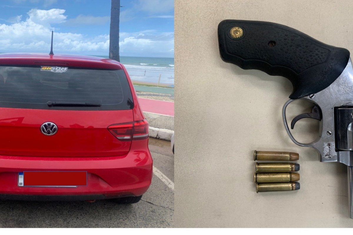 Foragido da Justiça é encontrado com veículo roubado