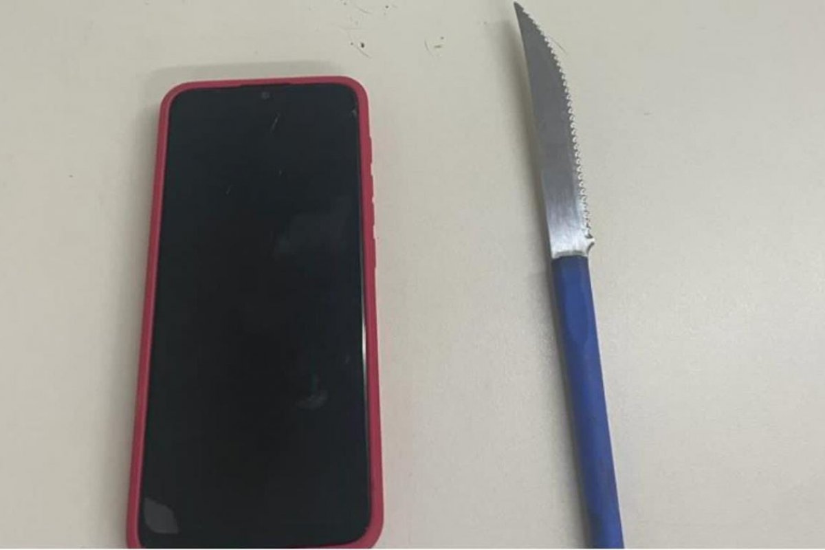 Polícia prende homem que usava faca de cozinha para assaltar