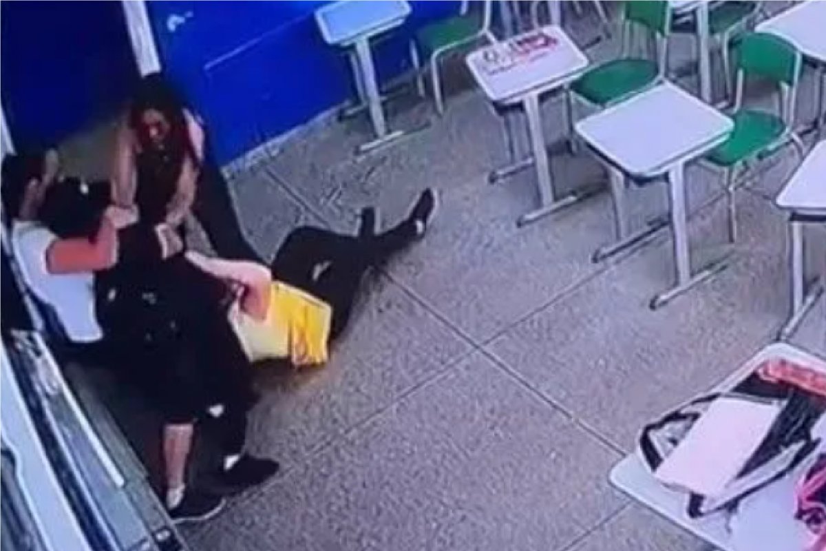 Vídeo: professora imobilizou agressor e interrompeu ataque com faca em escola de São Paulo