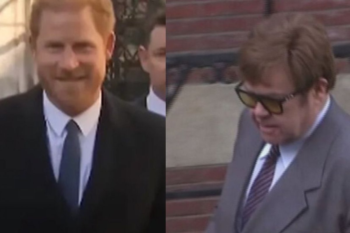 Harry, Elton John e outras celebridades processam grupo de jornais do Reino Unido