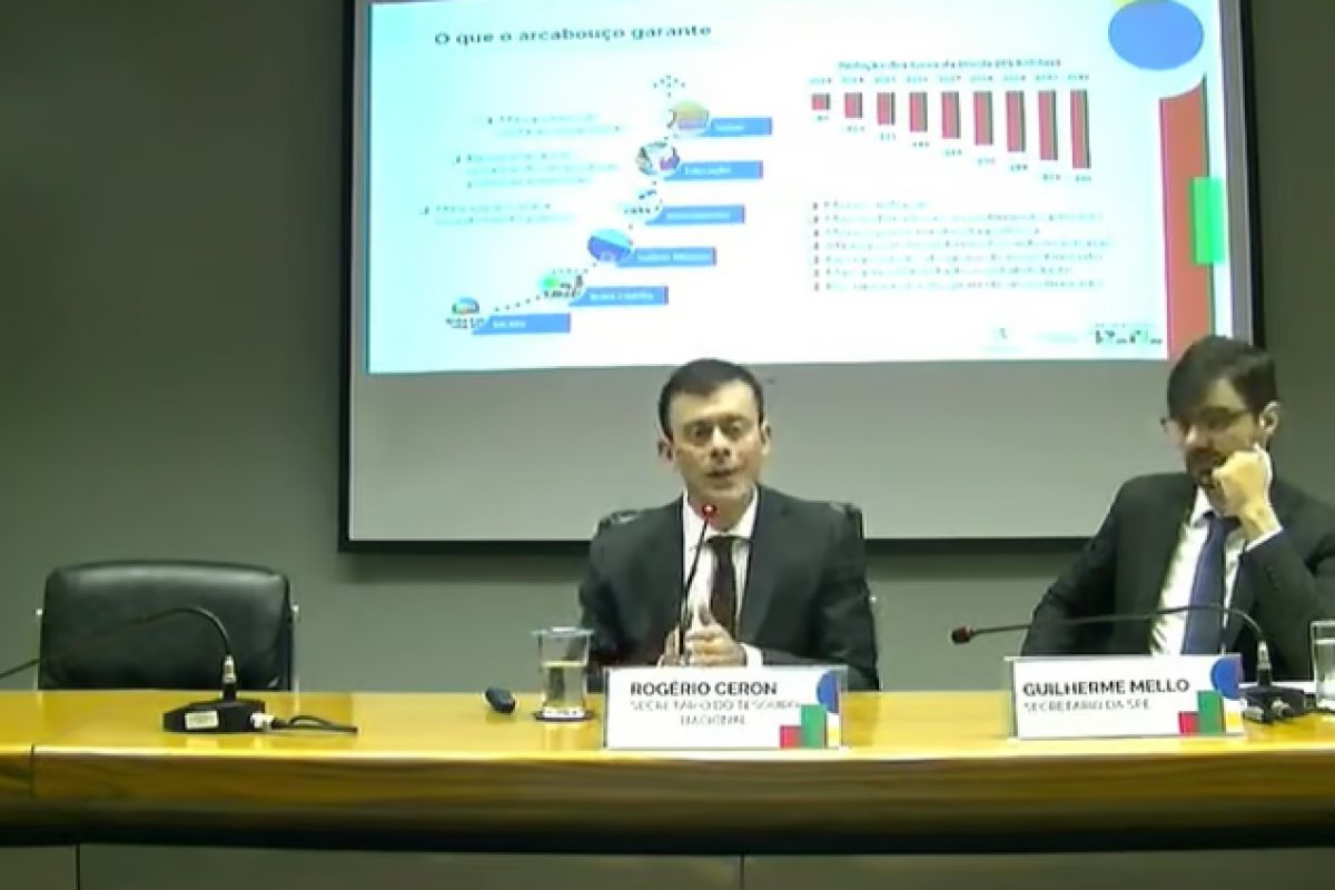 Piso de investimentos será de R$ 75 bi por ano mais inflação, afirma Rogério Ceron