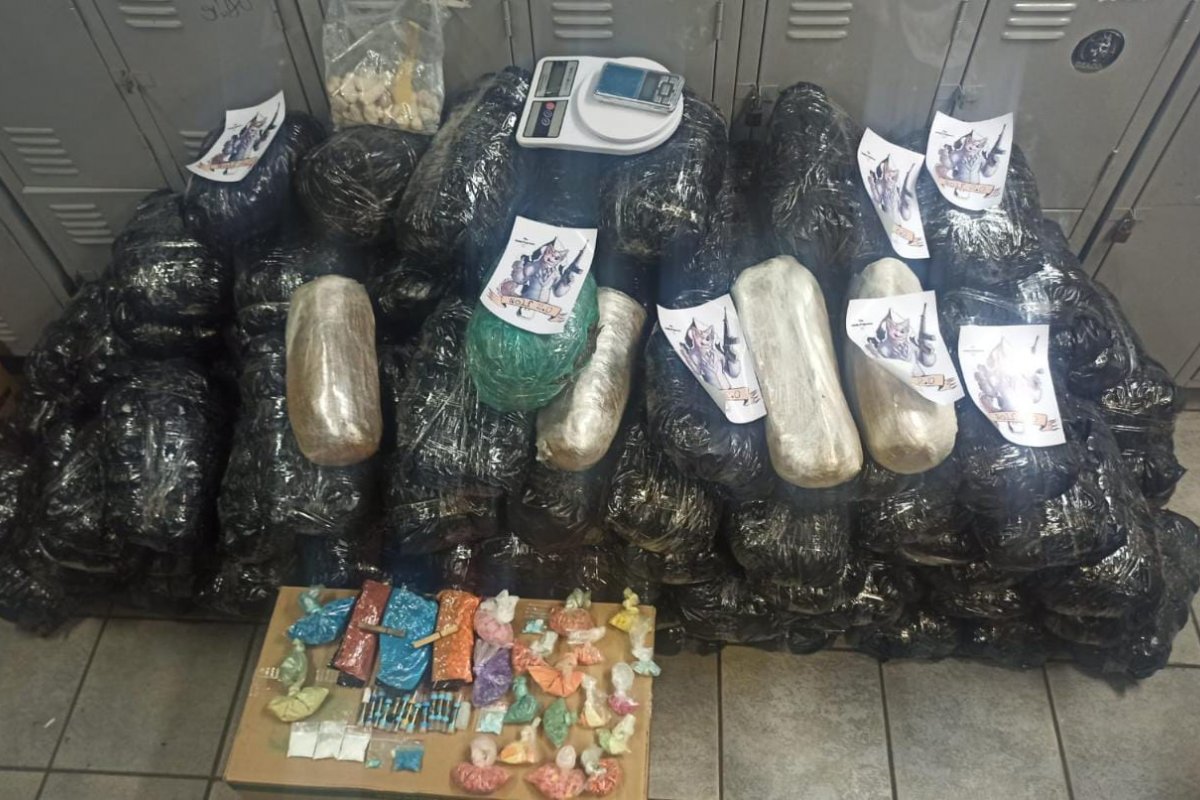 120 kg de maconha e 1.500 comprimidos de ecstasy são apreendidos em Salvador