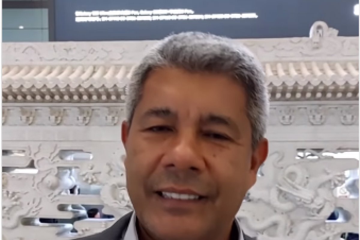 Vídeo: Jerônimo Rodrigues chega à China nesta sexta-feira (31)