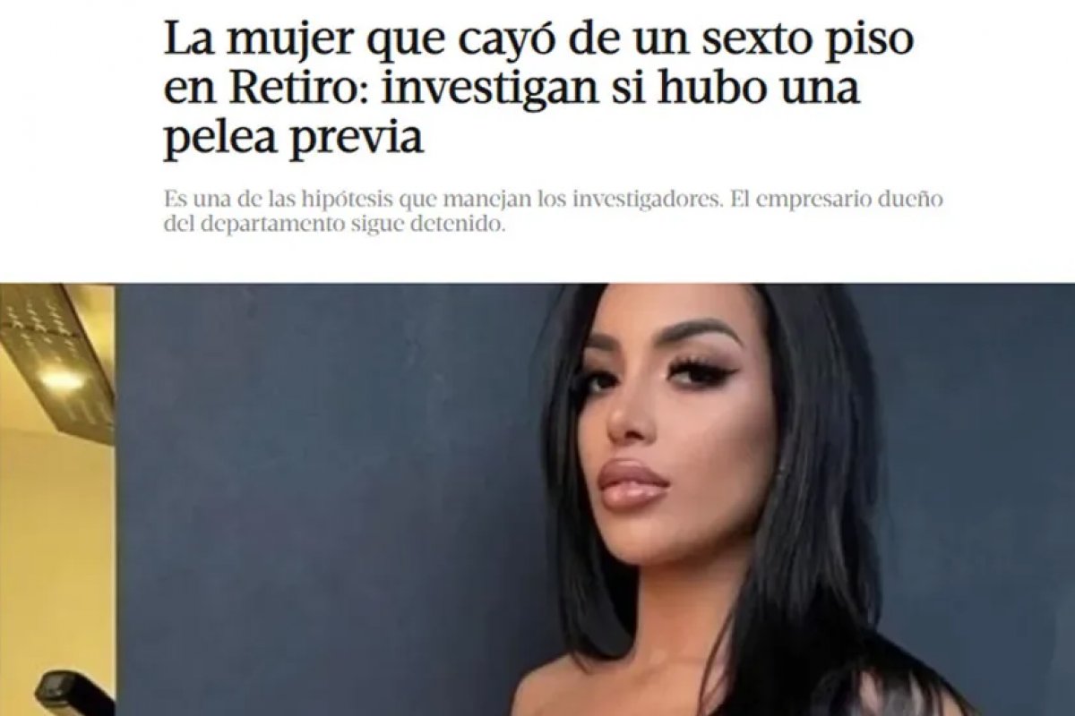 Brasileira morre em Buenos Aires após cair de prédio