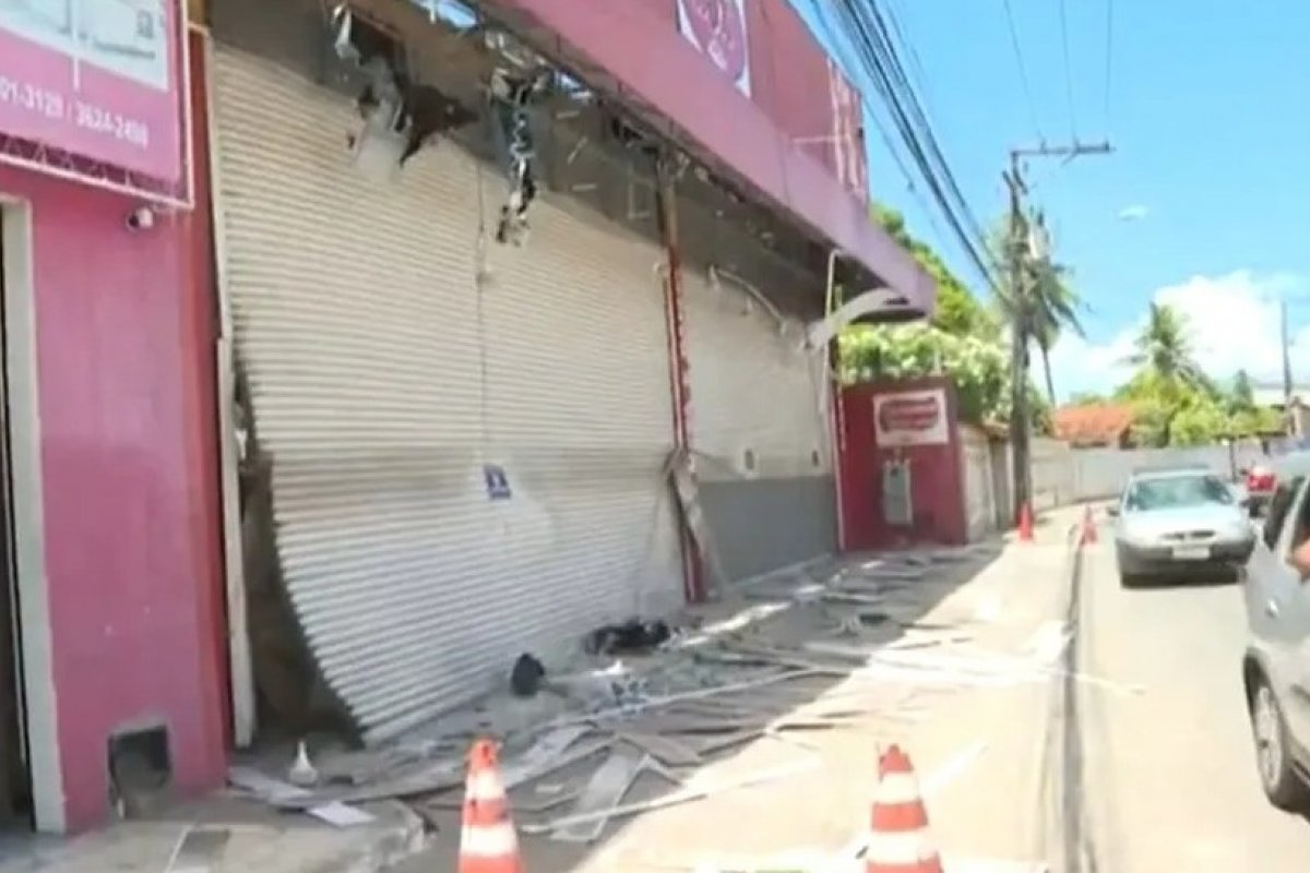 Suspeito de participar de explosão a caixa eletrônico em Barra de Pojuca é preso