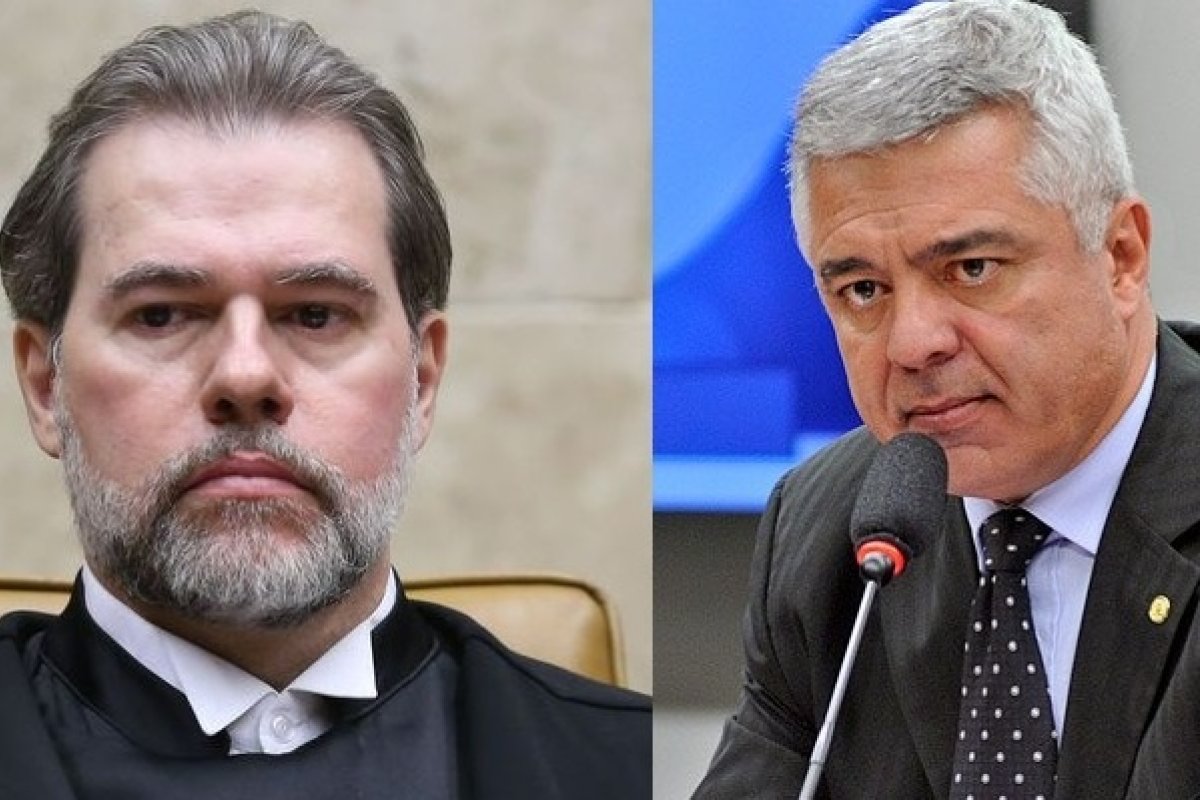 Major Olímpio protocola na Mesa do Senado pedido de impeachment de Dias Toffoli