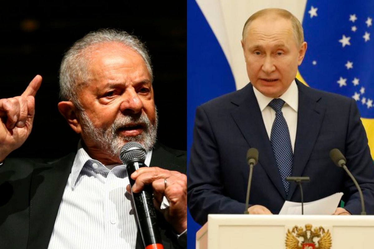 "Ele não pode ficar com o território da Ucrânia", diz Lula sobre Putin