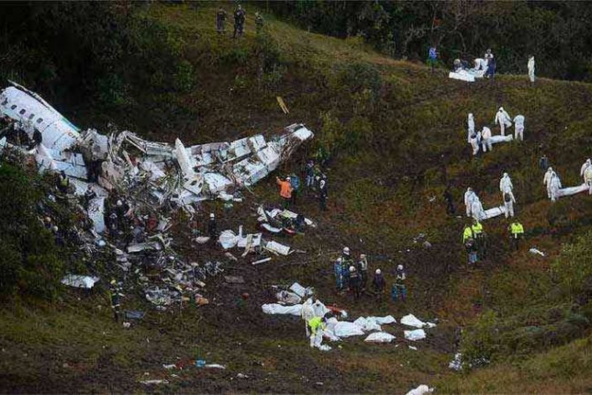 Audiência sobre voo da Chapecoense é marcada para o dia 20 de abril
