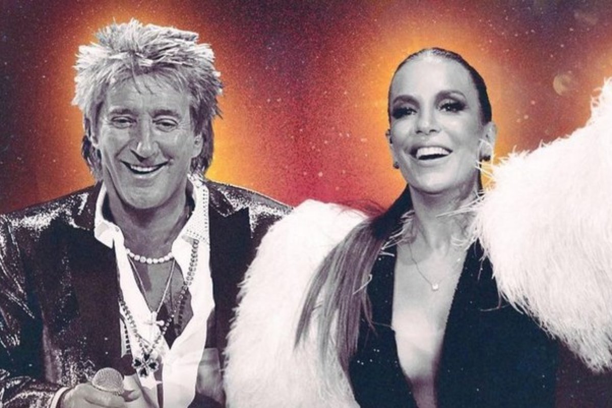 Ivete Sangalo e Rod Stewart fazem show inédito juntos no Brasil