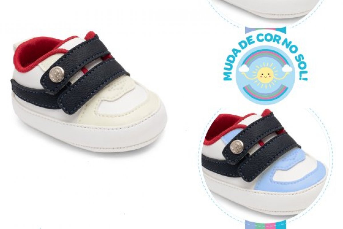 Com 60 anos no mercado, Pimpolho lança tênis que muda de cor no sol