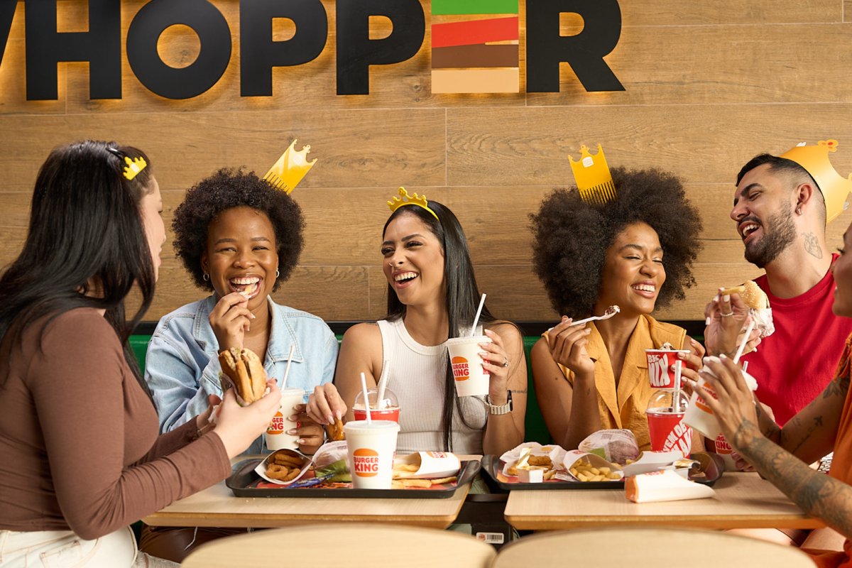 Burger King® lança coleção inédita de coroas para celebrar a diversidade!
