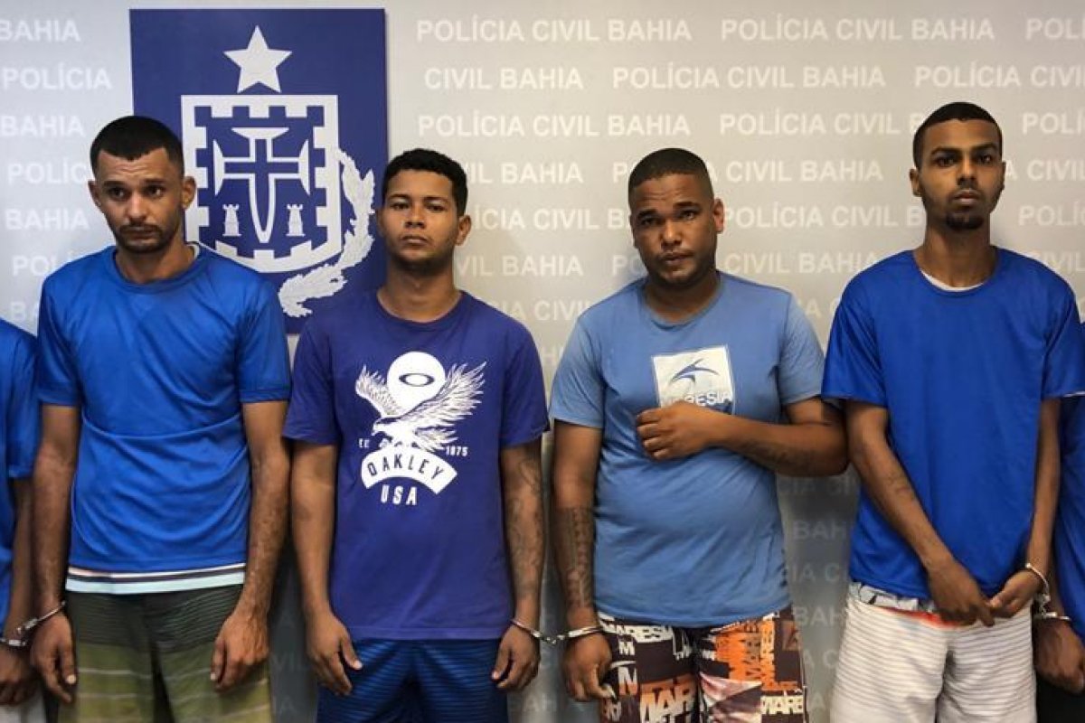 Grupo é preso suspeito de cometer crimes de homicídio em município baiano