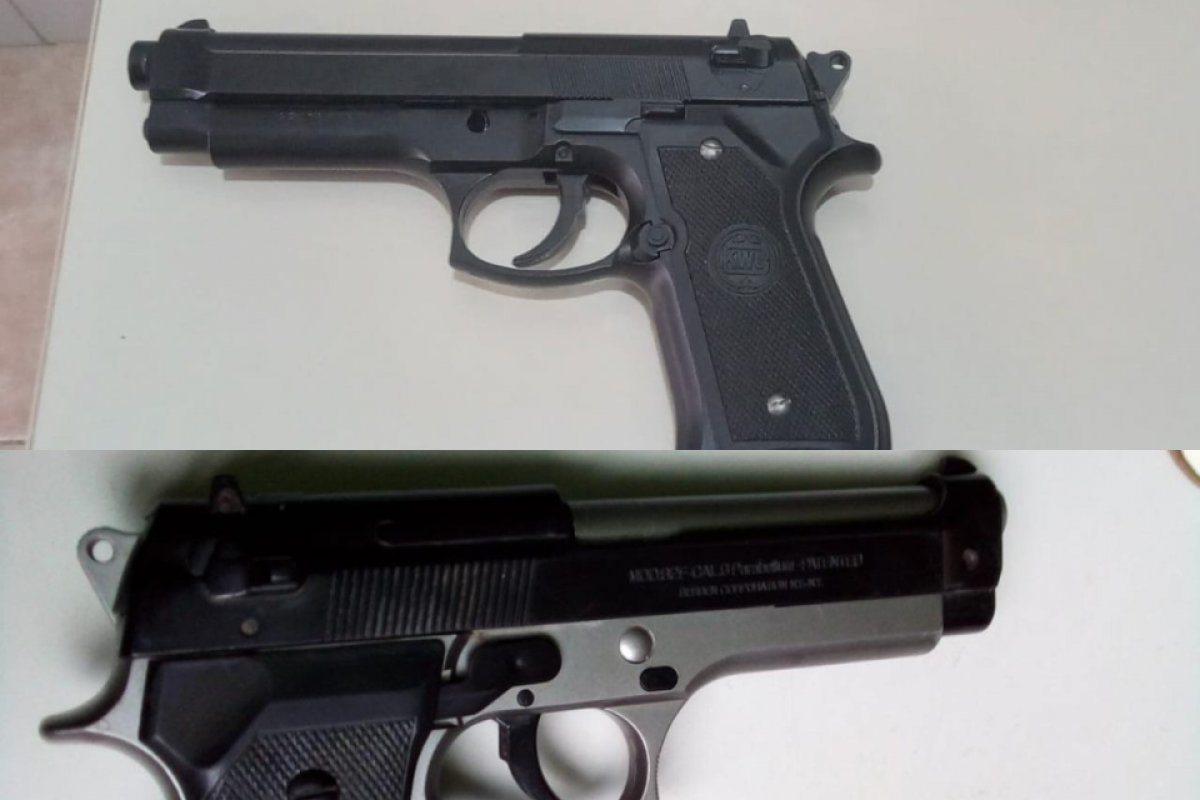 Polícia apreende dois simulacros de arma de fogo com alunos em escolas na Bahia