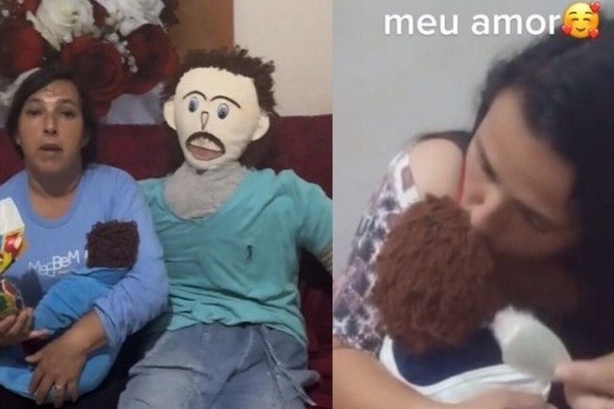 Brasileira casada com boneco de pano anuncia 2ª gravidez e revelou 'sentir' que será uma menina
