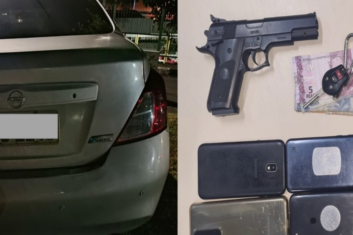 Três suspeitos de assalto são presos no bairro de Castelo Branco, em Salvador