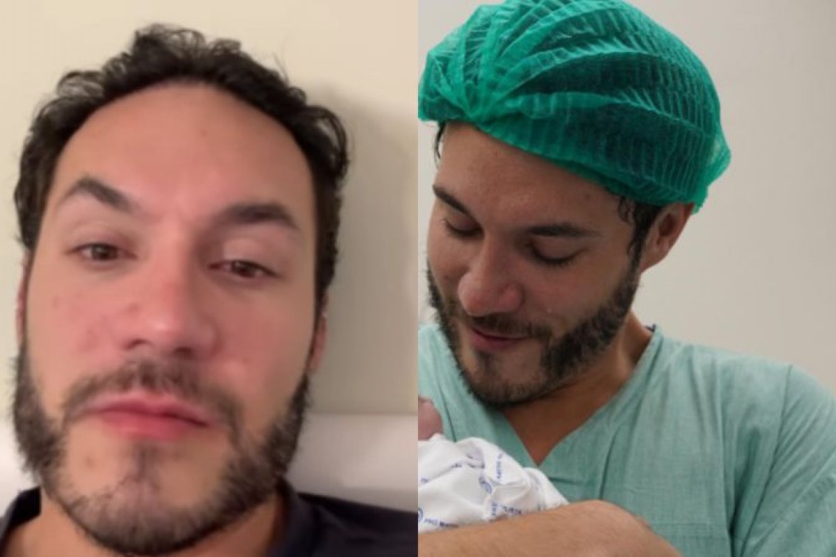 Eliezer fala do nascimento da filha com Viih Tube: "Estou exausto"