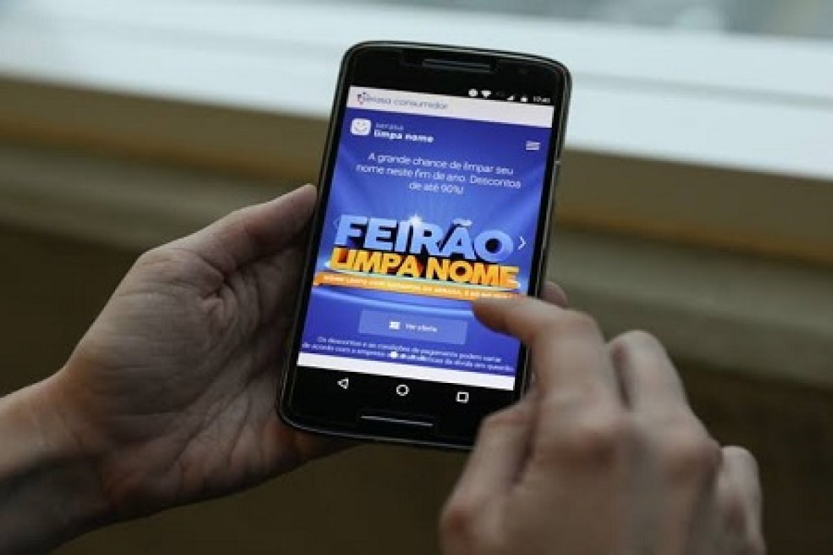 Feirão on line para renegociar dívidas é prorrogado