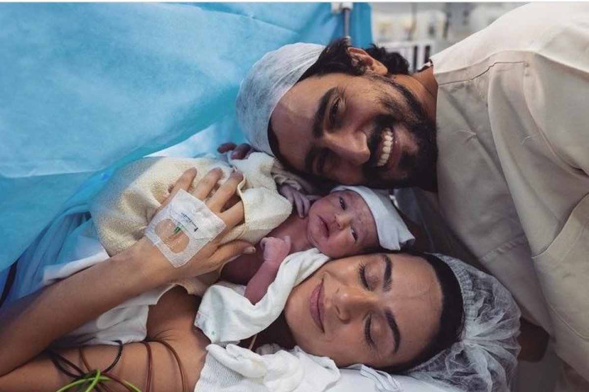 Nasce Tereza, filha de Thaila Ayala e Renato Góes!