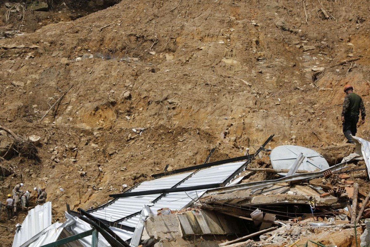 Governo mapeia 14 mil áreas com alto risco de deslizamento