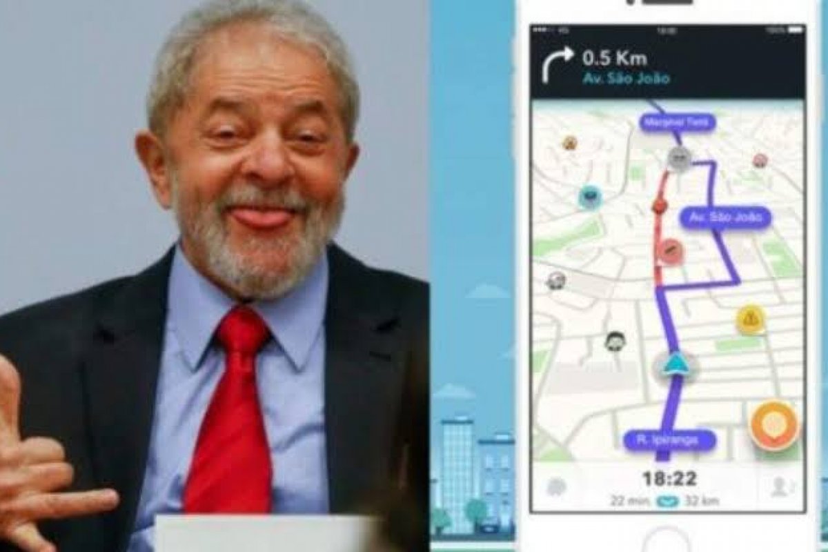 Voz do ex-presidente Lula está disponível no aplicativo Waze