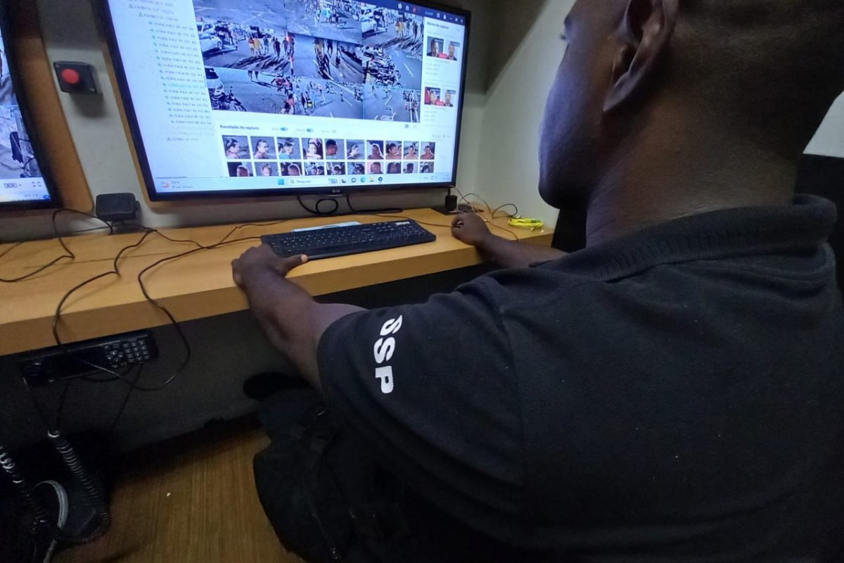 Homicida é flagrado por reconhecimento facial ao tentar passar em portal de abordagem na Micareta de Feira