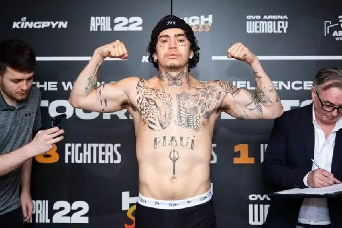 Saiba onde assistir a luta de Whindersson contra o polonês Filipek neste sábado (22)