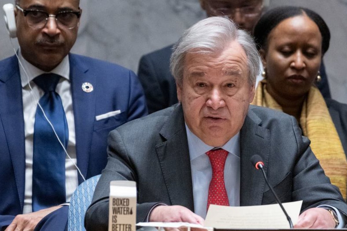 Guterres pede diplomacia para resolução de conflitos durante Conselho de Segurança da ONU