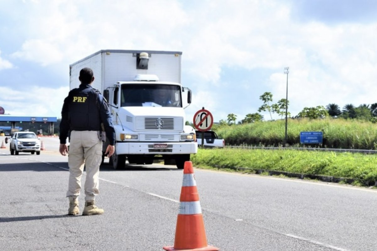 Fiscalização da PRF será reforçada para o feriado do Dia do Trabalho 
