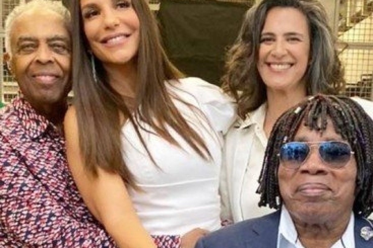 Ivete Sangalo, Simone, Gilberto Gil e Milton Nascimento se encontram na capital paulista