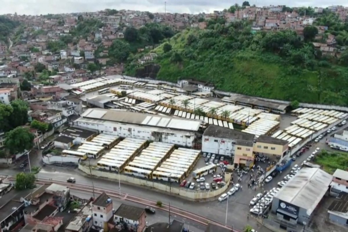 Rodoviários de Salvador fazem manifestação por campanha salarial nesta quinta (4)