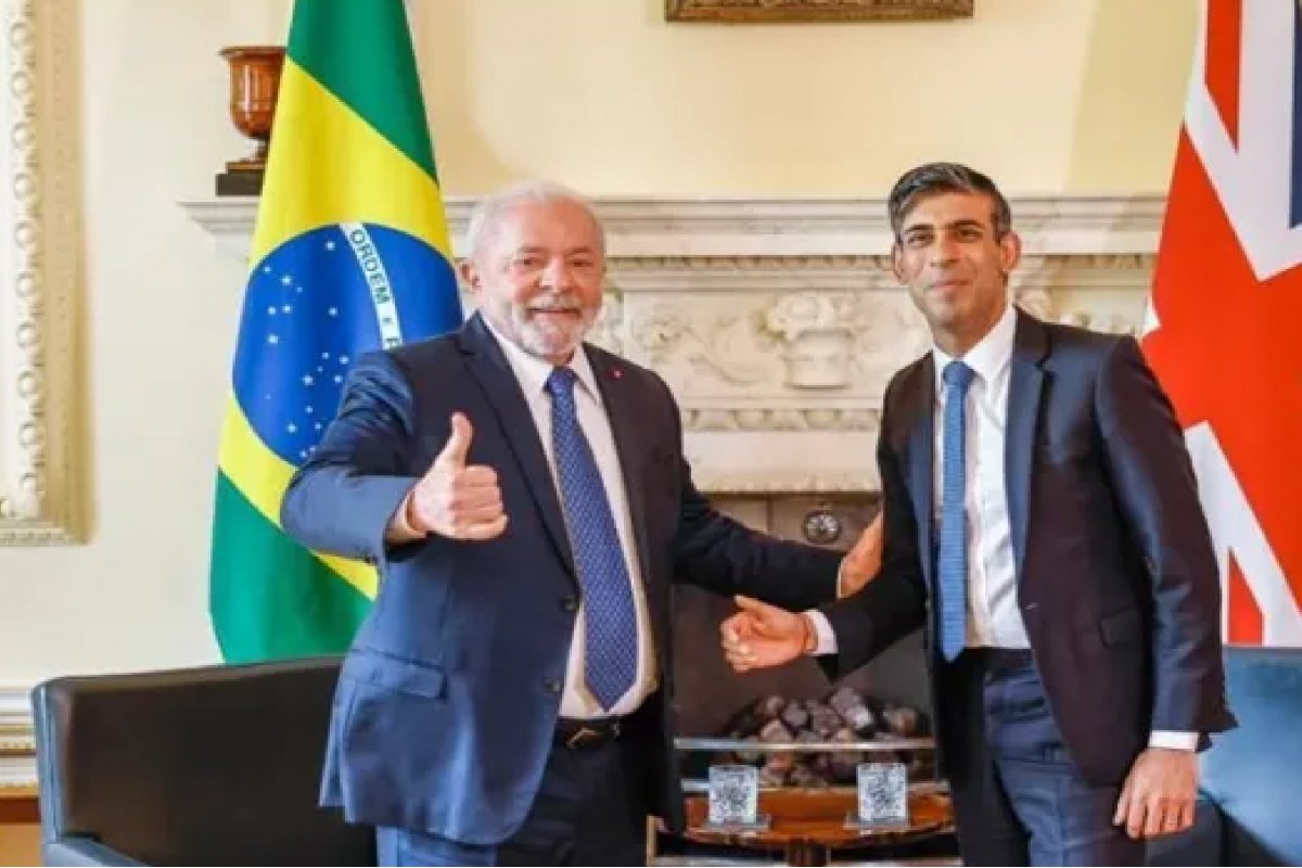 Vídeo: Rishi Sunak confirma contribuição do Reino Unido com Fundo Amazônia durante reunião com Lula