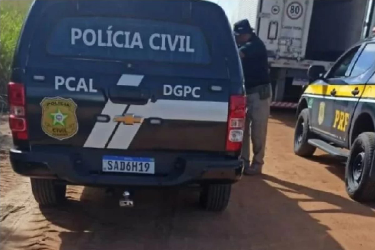PRF localiza caminhão com carga roubada da Nestlé na BR-101, em Alagoas