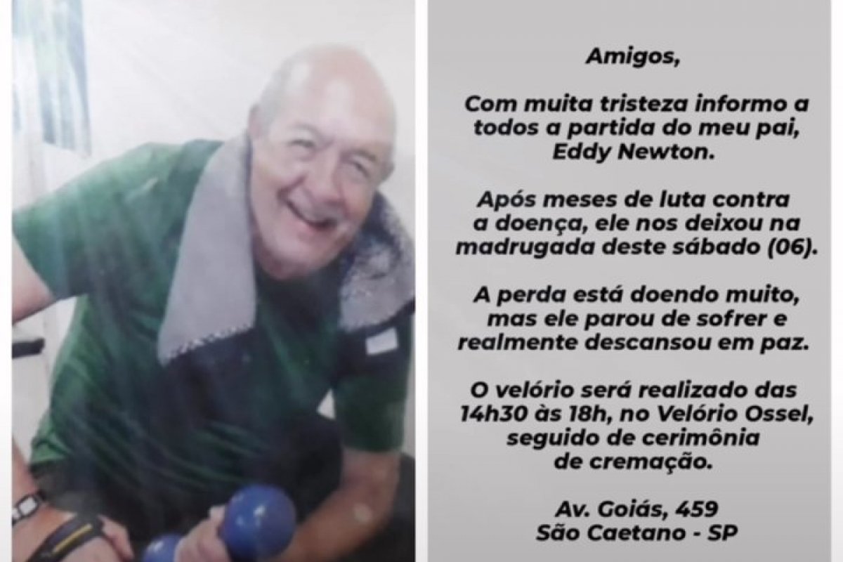 Morre o diretor de TV, Eddy Newton!