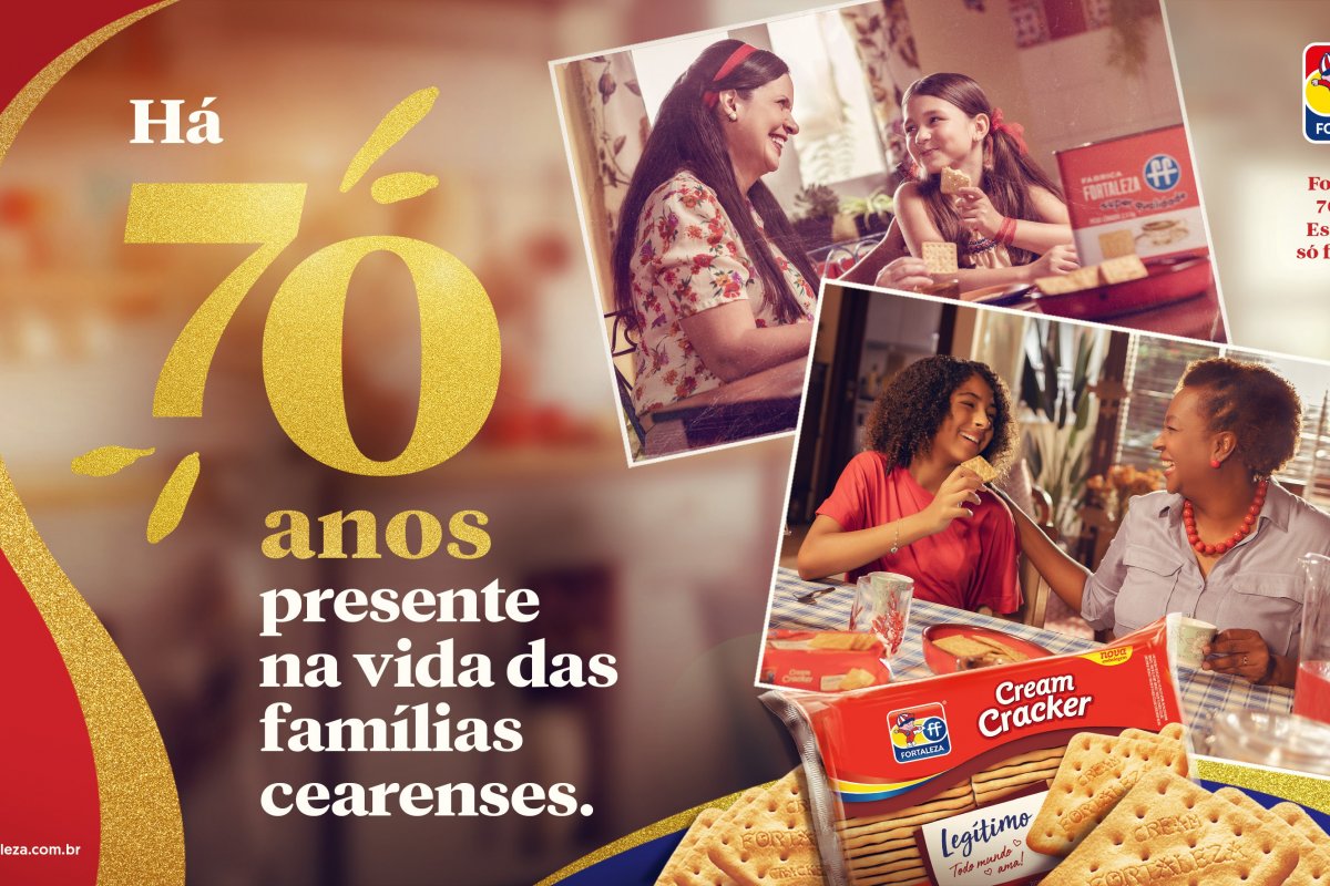 Marca Fortaleza celebra 70 anos com campanha histórica e afetiva!