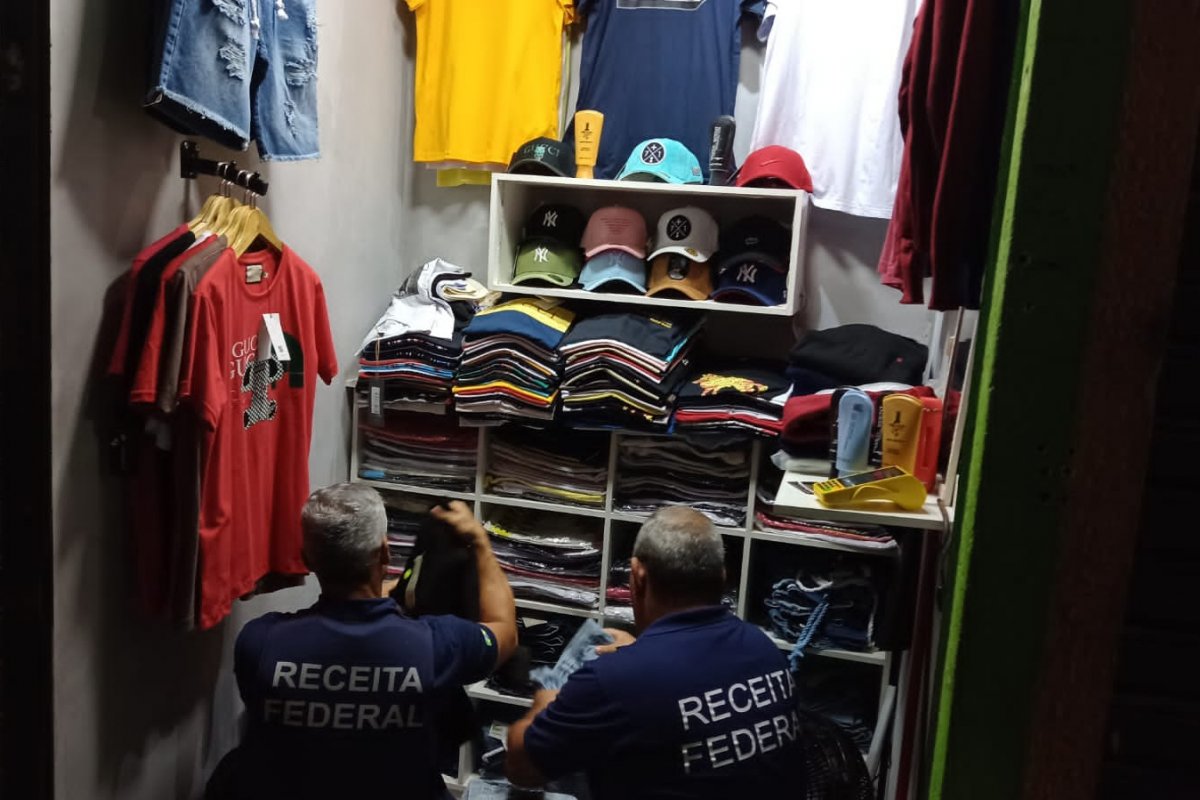 Receita Federal realiza megaoperação de combate ao contrabando no Feiraguai na Bahia