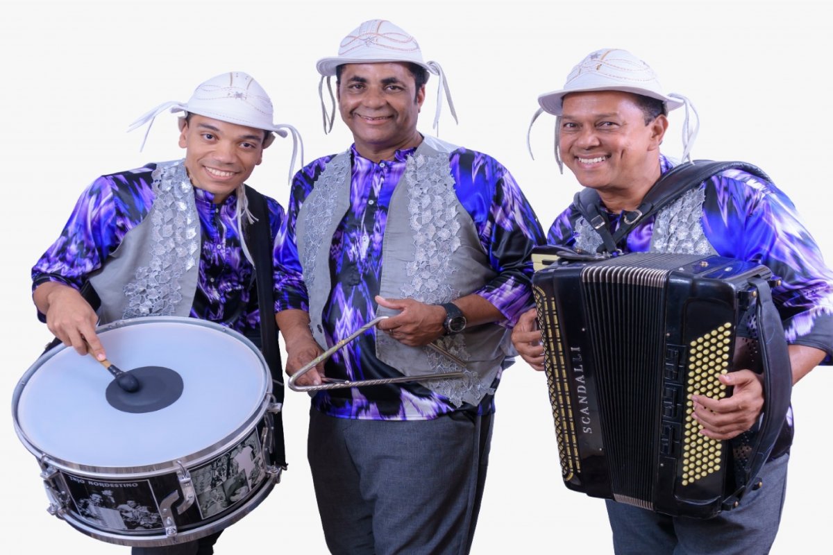 Trio Nordestino celebra 65 anos com edição especial do Forró no Largo, em Salvador