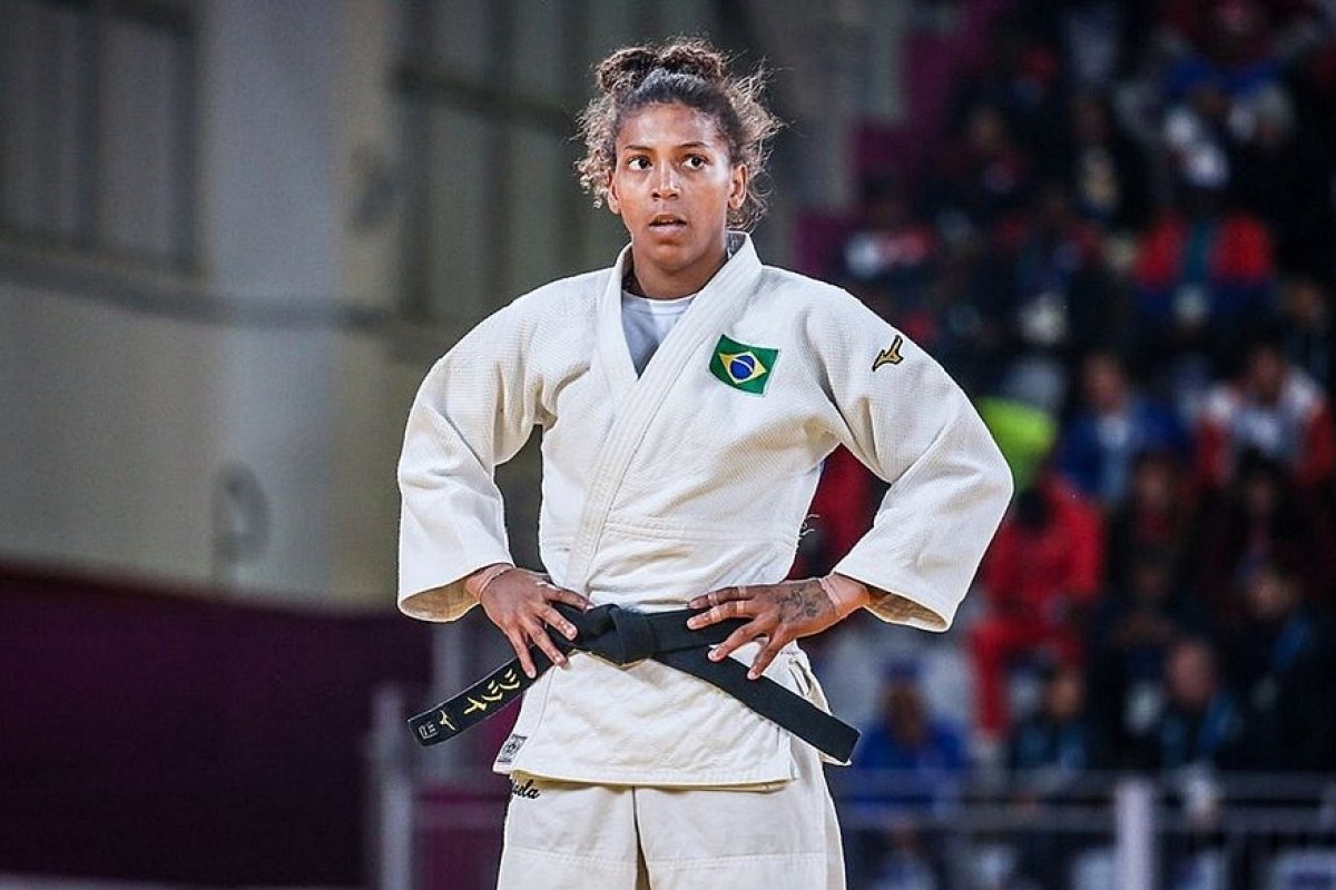 Rafaela Silva é eliminada na estreia do Mundial no Catar